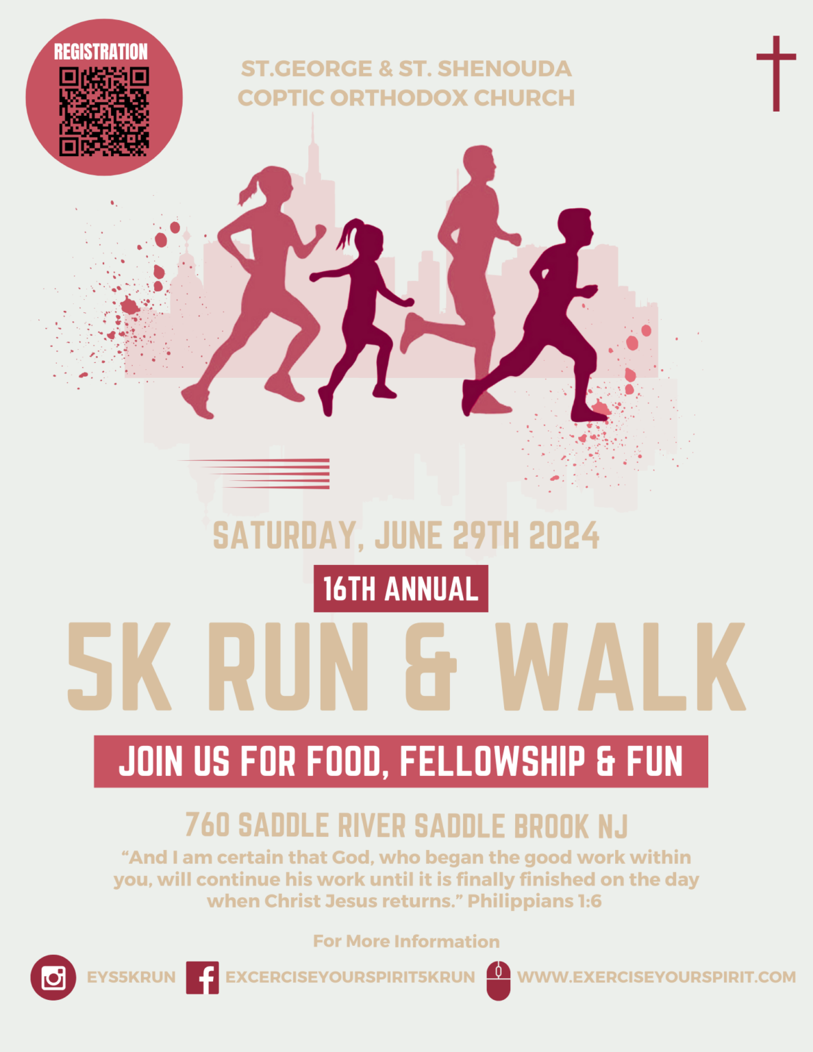 Annual 5k Run – St. George & St. Shenouda Coptic Orthodox